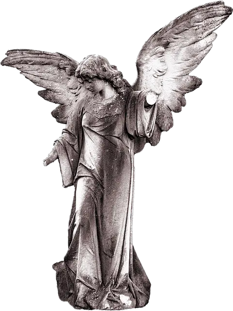 Download Hd Angel Statue Stickers Messages Sticker 5 Angel Angel Statue Png Angel Transparent Background