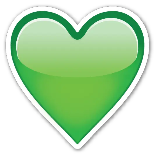 Green Heart Emoji Png Sticker Emoji Purple Heart Hearts Emoji Png