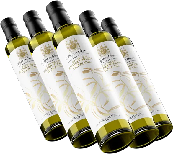 The Olive Grove Peppergreen Estate Wine Bottle Png Olive Oil Png