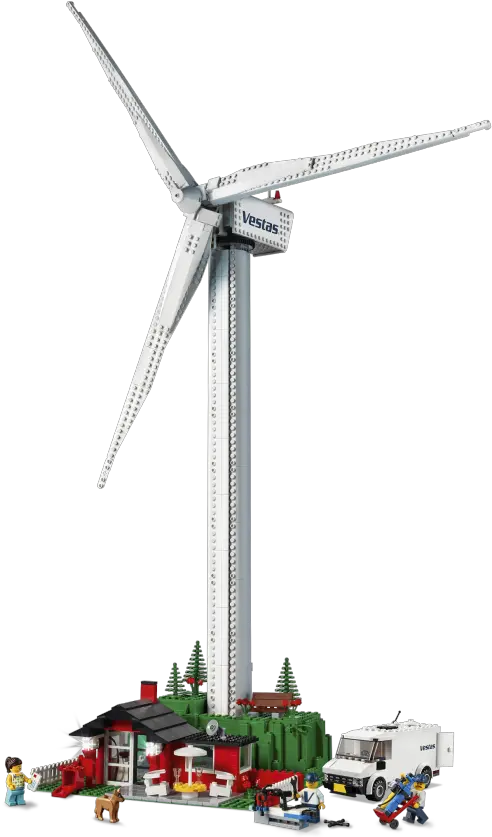 10268 Lego Creator Expert Vestas Wind Turbine Wind Turbines Lego Vestaa Png Wind Turbine Png