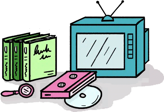 Three Books Vhs Tape Cd Clip Art Png Vhs Tape Png