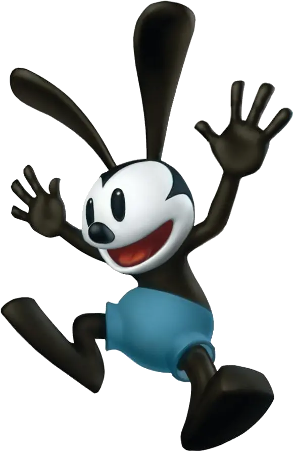 Oswald The Lucky Rabbit Disney Wiki Fandom Disney Epic Mickey Wii Png Mickey Mouse Ears Png