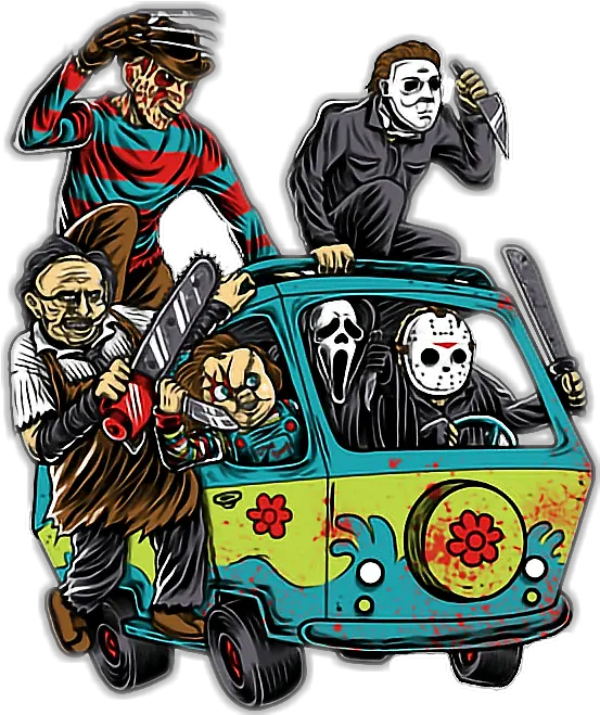 Download Fte Freddykrueger Jason Chainsawmassacre Scooby Doo Freddy Krueger Scooby Doo Png Scooby Doo Png