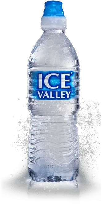 Ice Valley Refreshing Unique Mineral Water For A Healthy Icy Bottle Of Water Png Water Bottle Transparent Background png