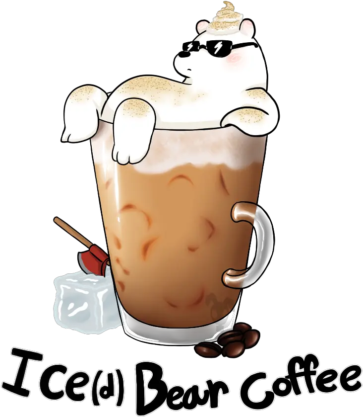 Ignore Me Im Dumb My First We We Bare Bears Drink Full We Bare Bears Coffe Png We Bare Bears Png