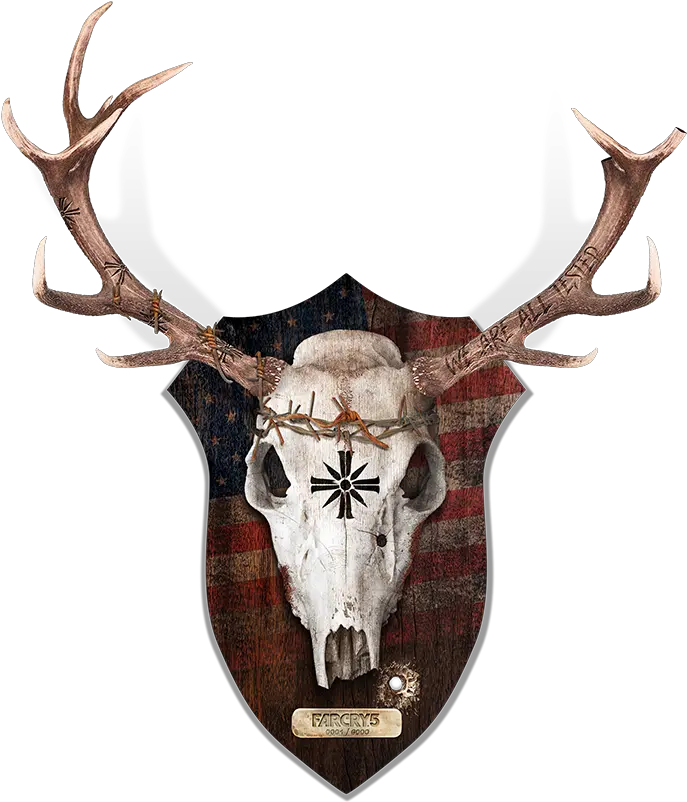 Far Cry 5 Far Cry 5 Deer Skull Png Far Cry 5 Logo Png