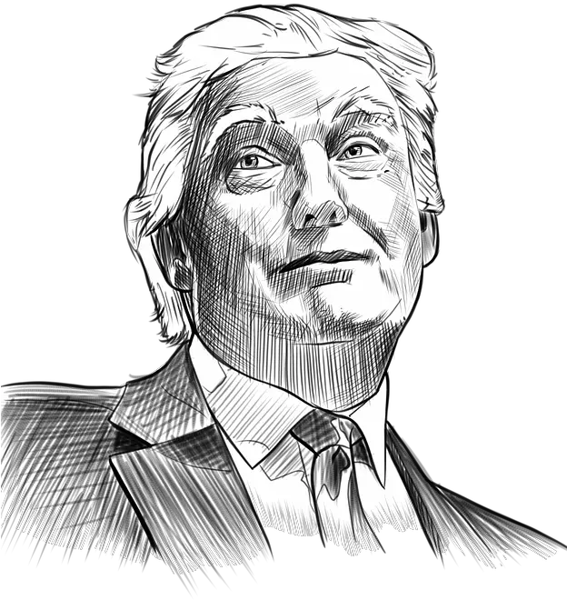 An Open Letter To Mr President Donald Trump Sketch Trump Png Trump Png