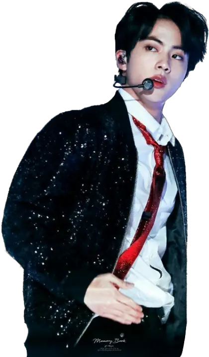 Png Kim Seok Jin 11 By Xxhuixx Originally Made Me Couple Bts X Blackpink Collar Png