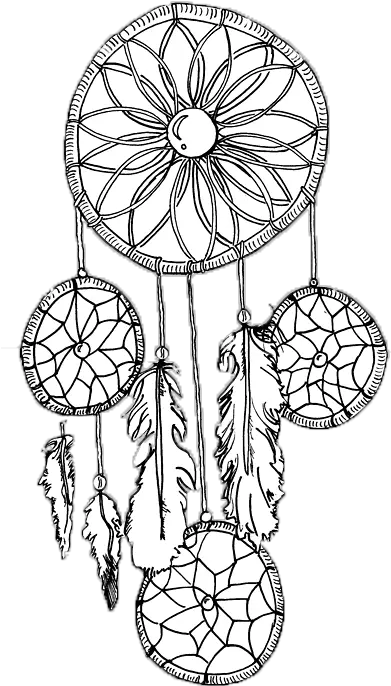Dream Catcher Tumblr Drawing Easy Drawing Dream Catcher Art Png Dream Catcher Png