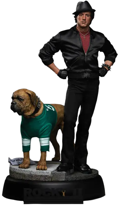 Rocky Balboa And Butkus 14 Scale Statue Ii Rocky Balboa Statue Figure Png Rocky Balboa Png