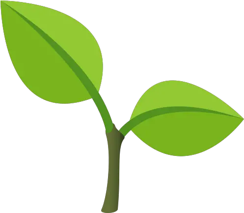 Emoji Seedlings To Be Copied Pasted Seedling Emoji Png Leaf Emoji Png