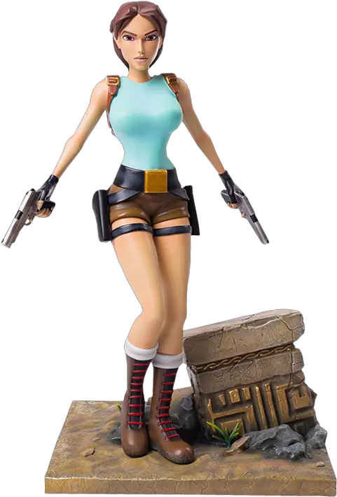 Download 14 Tomb Raider Statue Lara Croft Tomb Raider 1 Lara Croft Statue Png Lara Croft Transparent