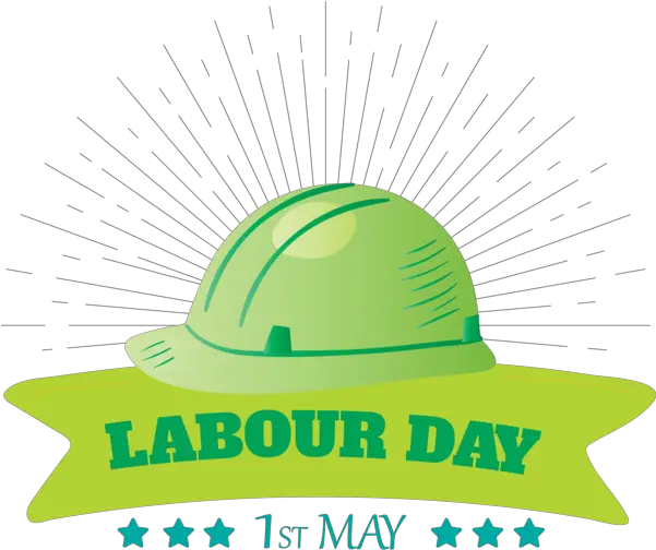 Labour Day Green Logo Headgear For Playboy Dep Png Labor Day Logo