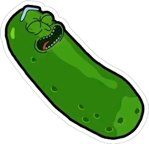 Sticker Maker Pickle Rick Rick And Morty Spreewald Gherkins Png Pickle Rick Png