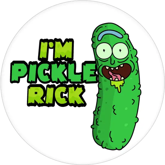 Rick And Morty Pop Grip Rick And Morty Png Pickle Rick Png