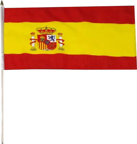 Spain Flag Png Background Spanish Flag With Pole Spain Flag Png