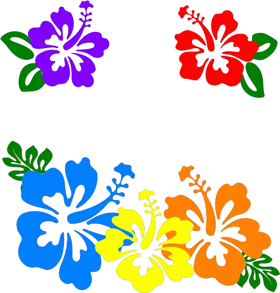 Hawaiian Flower Clip Art Free Flower Hawaiian Designs Png Hawaii Flower Icon