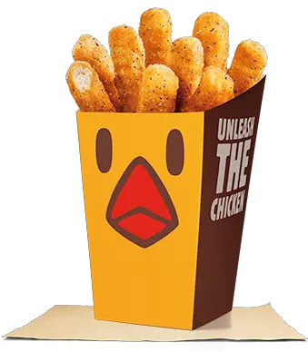 Chicken Fries Burger King Chicken Fry Burger King Png Burger And Fries Png