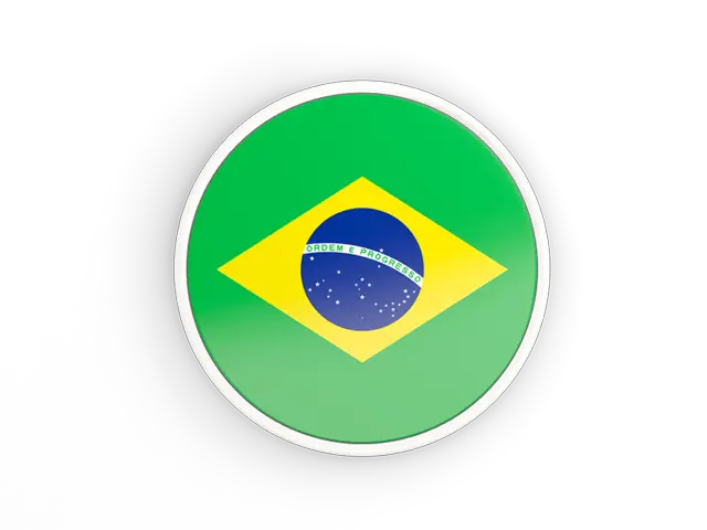 Brazil Flag Icon Round Flag Of Brazil Png Brazil Flag Png