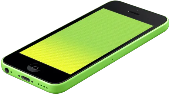Mockuphone Cell Phone Yellow Png Cell Phone Png