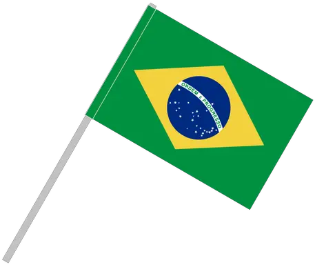 Brazil Flag Png Image All Brazil Flag With Pole Flag Pole Png