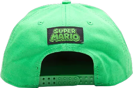 Nintendo Luigi Snapback Baseball Cap Png Luigi Hat Png