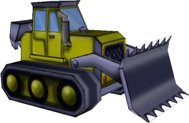 Pc Computer Hey Arnold Runaway Bus Bulldozer The Bulldozer Png Hey Arnold Png