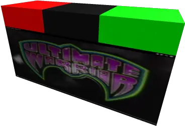 Ultimate Warrior Tron First Ever Graphic Design Png Ultimate Warrior Logo