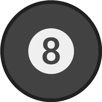 Bola Eight Sinuca Snooker Sport Icon Png Choke
