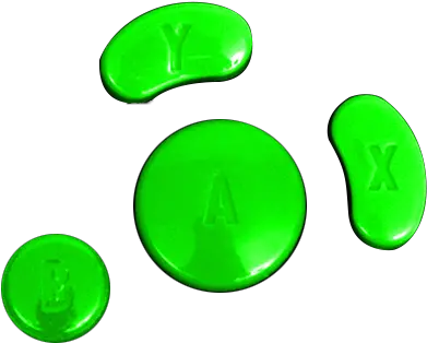 Download Hd Lime Green Gamecube Buttons Circle Transparent Gamecube A Button Png Gamecube Png