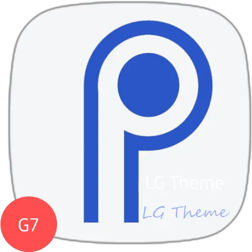 Theme Android P For Lg G7 V35 V40 2 Vertical Png Lg G5 Icon Pack