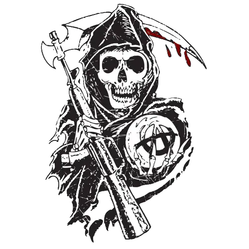 Sons Of Anarchy Logo Png Sons Of Anarchy Reaper Full Sons Of Anarchy Reaper Anarchy Png
