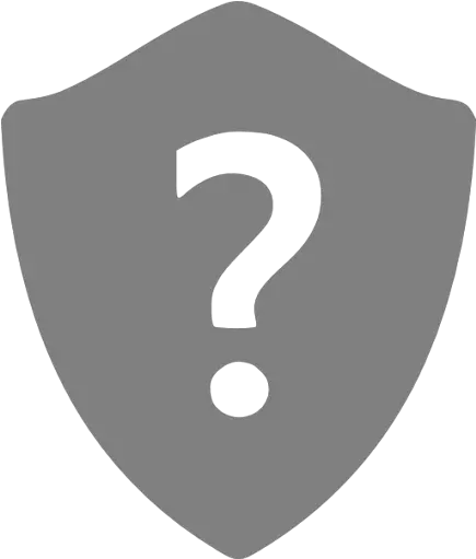 Gray Question Shield Icon Security Question Icon Png Question Circle Icon