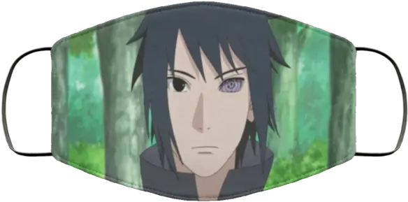 Sasuke Uchiha Cloth Face Mask Sasuke Face Mask Png Sasuke Uchiha Transparent