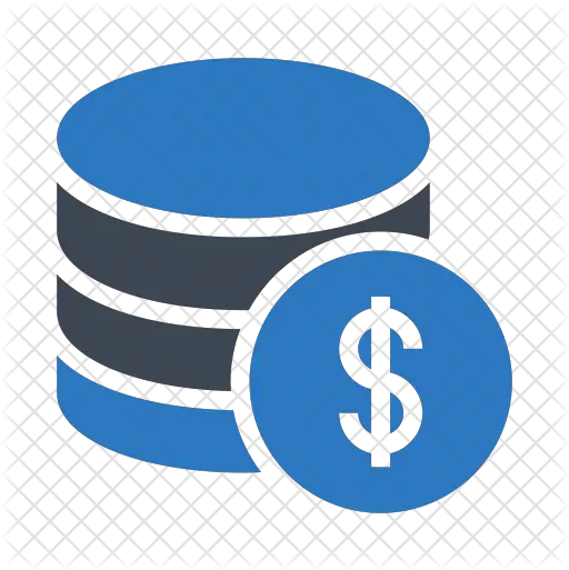 Database Cost Icon Of Flat Style User Database Icon Png Cost Png