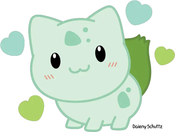 Pokemon Chibi Cute Transparent Png Cartoon Bulbasaur Transparent