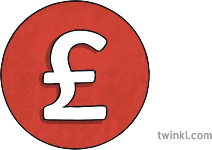 Pound Sign Currency Maths Numeracy Money Cfe Ks2 Vertical Png Pound Logo