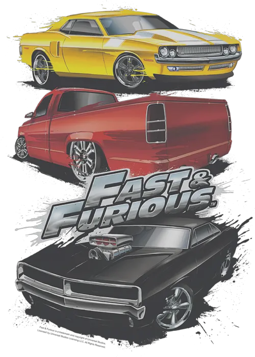 Fast And The Furious Muscle Car Splatter Tshirt Fast And Furious Art Png Fast And Furious Png