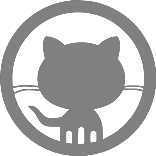 Gray Github 11 Icon Github Logo Transparent Png Github Logo Png