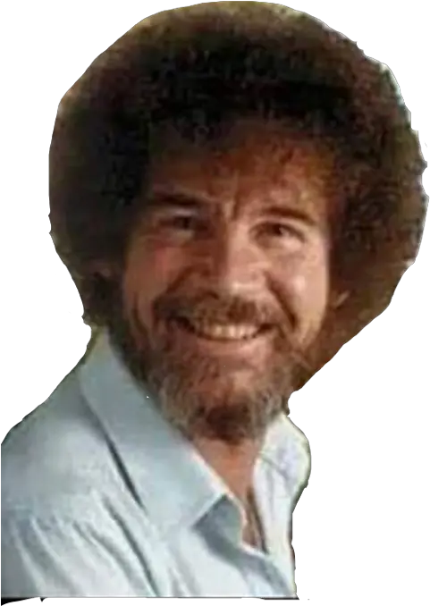 Bob Ross Png Image With No Background Transparent Bob Ross Png Bob Ross Png