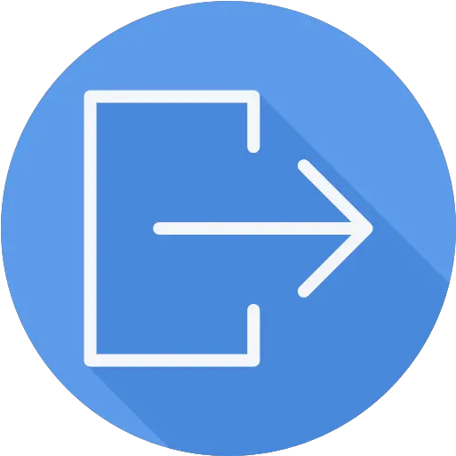 Logout Flat Logout Icon Png Logout Icon