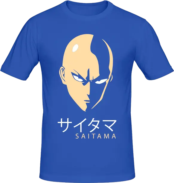 T Shirt Saitama Face Fictional Character Png Saitama Face Png