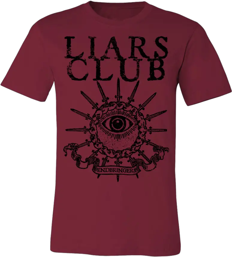 Liars Club Tee Png Blood Moon