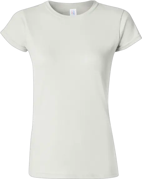 Softstyle Womenu0027s T Shirt Crooked Monkey White T Shirt Female Png Blank Tshirt Png