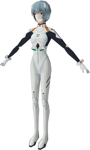 Playstation 2 Rei Ayanami Figure Png Rei Ayanami Png