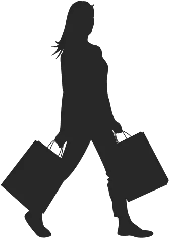 Walk Vector Family Shopping Picture Shopping People Silhouette Png Family Silhouette Png