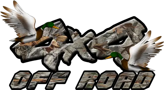 Camo 4x4 Duck U2013 Gift Shop City Fishing 4x4 Decal Png Duck Game Logo