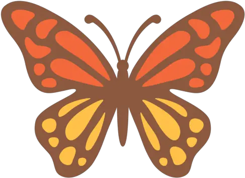 Butterfly Emoji Transparent Monarch Butterfly Emoji Png Butterfly Emoji Png