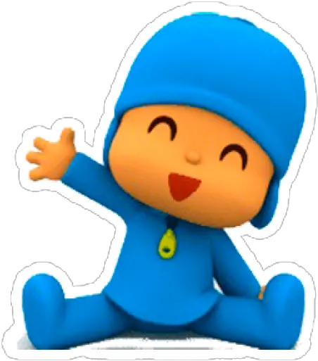 Sticker Maker Pocoyo U0026 Friends Stuffed Toy Png Pocoyo Transparent