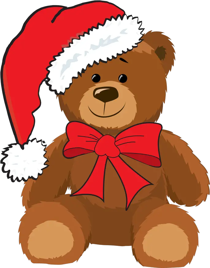Library Of Christmas Teddy Bear Banner Black And White Christmas Teddy Bear Clipart Png Polar Bear Png